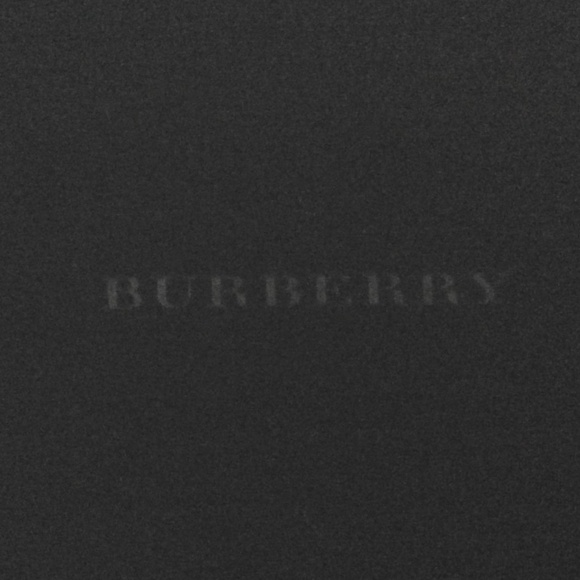 AUTHENTIC BURBERRY EYEGLASS HARD LEATHER CASE *BLACK* - Picture 11 of 11